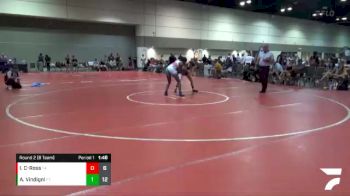 115 lbs Round 2 (8 Team) - Iyonna Church-Ross, Sunbear Wrestling vs Addison Vindigni, MXW Purple