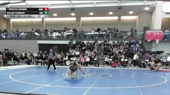 132 lbs Semifinal - Evelyn Lavigne, Daniel Hand vs Jillian Comeau, Griswold/Wheeler
