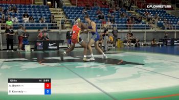 195 lbs Rnd Of 64 - Austin Brown, Maryland vs Shane Kennedy, North Dakota