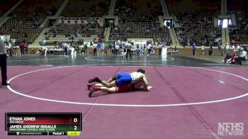 1A-4A 138 3rd Place Match - James Andrew Ingalls, Montgomery Catholic Prep School vs Ethan Jones, Oak Grove