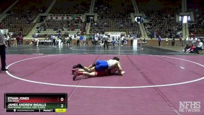 1A-4A 138 3rd Place Match - James Andrew Ingalls, Montgomery Catholic Prep School vs Ethan Jones, Oak Grove