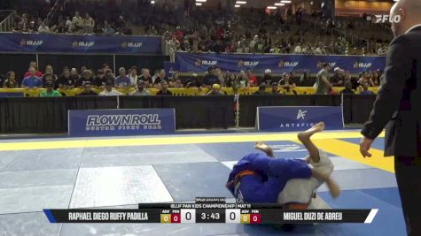Raphael Diego Ruffy Padilla vs Miguel Duzi De Abreu 2026 Pan Kids Jiu-Jitsu IBJJF Championship