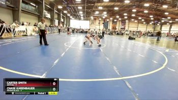 88 lbs Rd# 9- 2:15pm Saturday Final Pool - Carter Smith, Gotcha vs Chase Karenbauer, Minion Black