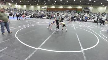46 lbs 3rd Place - Jaiden Gonzalez, Orland Wrestling vs Silas Spealman, Battle Mountain WC
