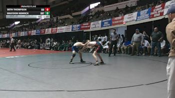 150 lbs Quarters & Wb (16 Team) - Braydon Kenrick, Smithfield vs Seth Thompson, Denbigh