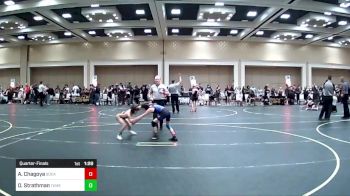 62 lbs Quarterfinal - Alexandria Chagoya, SoCal Hammers vs Owen Strathman, Temecula Valley WC