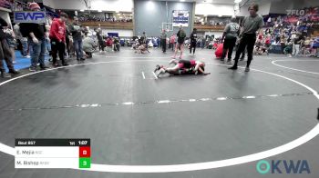 67-70 lbs Rr Rnd 3 - Emma Mejia, Norman Grappling Club vs Millie Bishop, Redskins Wrestling Club