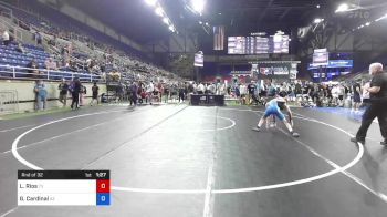 120 lbs Rnd Of 32 - Luca Rios, Texas vs Gus Cardinal, Arizona