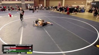 152 Championship Bracket Cons. Round 4 - Noah Trottier, Apple Valley vs Andrew Bauer, New Prague