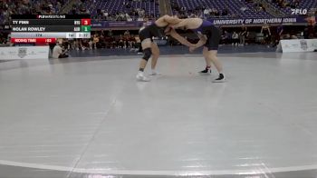 174 lbs Quarterfinals (8 Team) - Nolan Rowley, Albion vs Ty Finn, NYU