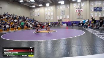 144 lbs Cons. Round 2 - Noah Dinh, Rossview vs Keith McArthur, Hendersonville