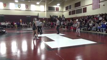 105 lbs 3rd Place Match - Tess Darrow, Osage vs Kara Kennedy, Crestwood