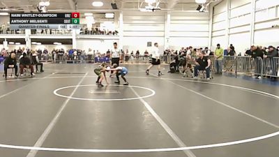60 lbs Quarterfinal - Naim Whitley-Dumpson, Grizzlies Wr Ac vs Anthony Melsenti, Southside WC