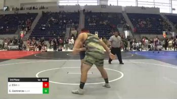 285 lbs 3rd Place - Jesus Ellin, Shamrocks Elite vs Christian Contreras, Slam WC