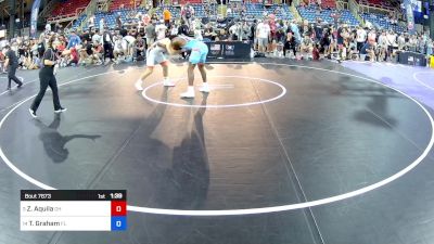 157 lbs Rnd Of 16 - Zack Aquila, OH vs Tyree Graham, FL