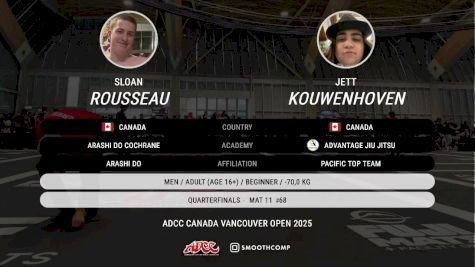Sloan Rousseau vs Sloan Rousseau 2025 ADCC Vancouver Open