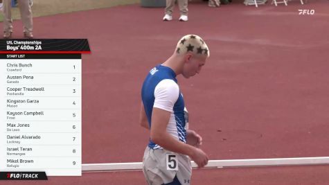 High School Boys' 400m 2A, Prelims 1