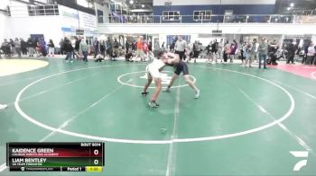 116 lbs Quarterfinal - Kaidence Green, Calibur Wrestling Academy vs Liam Bentley, Va Team Predator