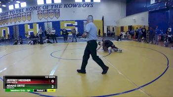 113 White 1st Place Match - Jeffrey Messner, Lake Gibson vs Adaias Ortiz, Osceola