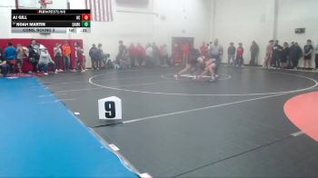 190 lbs Cons. Round 3 - Noah Martin, Franklin Wrestling Club vs Aj Gill, Hanover Central