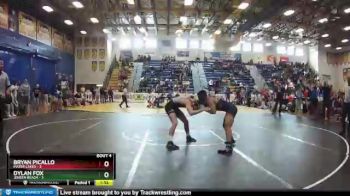 152 lbs Quarterfinals (8 Team) - Dylan Fox, Jensen Beach vs Bryan Picallo, Mater Lakes