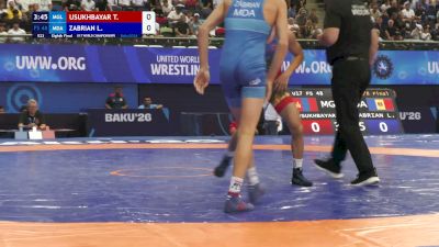 48 kg 1/8 Final - Temuulen Usukhbayar, Mongolia vs Leonidas Zabrian, Moldova