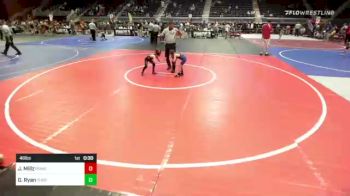 46 lbs Consi Of 4 - Johnathan Millz, Pomona Elite vs Gabe Ryan, Thermopolis WC