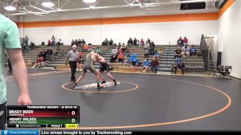 JV Boys-10 lbs Round 4 - Brady Beier, Cedar Falls vs Henry Wilkes, Cedar Rapids Kennedy