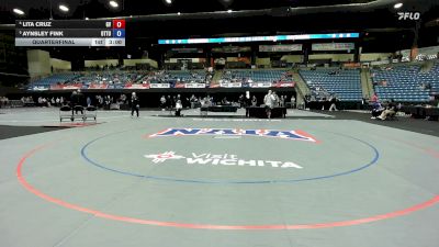 103 lbs Quarterfinal - Aynsley Fink, Ottawa vs Lita Cruz, Grand View