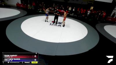 130 lbs Round 1 (10 Team) - Rasik Garvey, OCWA-GR vs Matthew Ramos, KTWA-GR