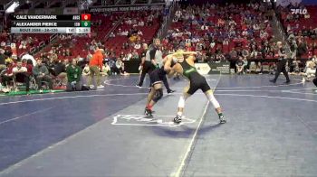 3A-126 lbs 3rd Place Match - Cale Vandermark, Ankeny Centennial vs Alexander Pierce, Iowa City, West
