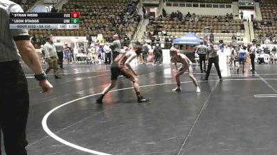 5A 120 lbs Semifinal - Stran Webb, Elmore County School vs Leon Staggs, Charles Henderson HS