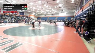 285 lbs Champ. Round 1 - Isaak Smith, Wisconsin-Whitewater vs Sloan Welch, Wisconsin-Eau Claire
