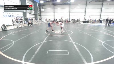 160 lbs Round Of 16 - Rocco Ruiz, FL vs Kayden Hanlon, NV