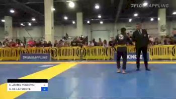 EZRA JAMES PESCEVIC vs CHRISTIAN DE LA FUENTE 2022 American National IBJJF Jiu-Jitsu Championship