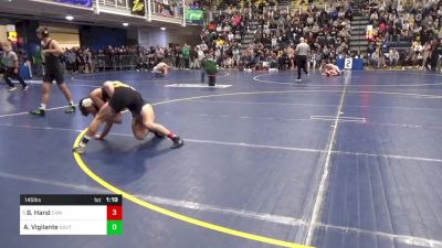 145 lbs R-32 - Brady Hand, Christiansburg-VA vs Attila Vigilante, Southern Regional-NJ