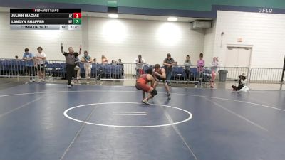 144 lbs Consi Of 16 #1 - Julian Macias, AZ vs Landyn Shaffer, NY