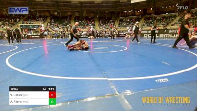 85 lbs Quarterfinal - Viliami Nau Rarick, Westlake vs Alonso Ferrer, Miami Wrestling Club