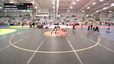 120 lbs Consi Of 16 #2 - Carson Owens, MO vs Vincent Peyron, CA