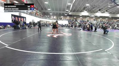 180 lbs Champ. Round 2 - Brydon Switzer, University Of Alberta vs Lia Gutierrez, Tarleton State