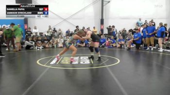 71 lbs Rr Rnd 3 - Daniella Papia, Virginia Team Predator - W vs Jameson Strickland, MGW Monkey Business - W