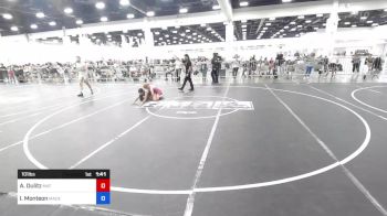 101 lbs Semifinal - Amelia Dulitz, Mat Demon WC vs Iliyana Monteon, Madera Grapplers WC