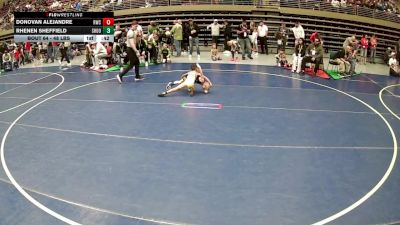 48 lbs Champ. Rd Of 16 - Rhenen Sheffield, Shootbox vs Donovan Alejandre, Roy Wrestling Club