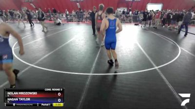 152 lbs Cons. Round 3 - Nolan Mrozowski, IL vs Hagan Taylor, IL