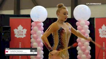 Isabella Haldane - Clubs, Okanagan Rhythmic Gymnastics Club - 2019 Elite Canada - Rhythmic