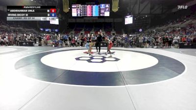 120 lbs Champ. Rd Of 64 - Abdirahman Unle, NE vs Irving Bicoy III, HI