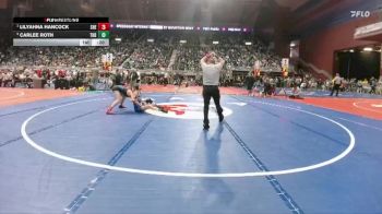 130 lbs Cons. Semi - Lilyahna Hancock, Sheridan vs Carlee Roth, Thunder Basin