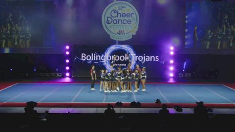 Mid-America - Bolingbrook Trojans [2024 Chicagoland Pop Warner Show Cheer 2 Pee Wee Medium Monday] 2024 Pop Warner National Cheer & Dance Championship