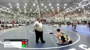 135 lbs Rr Rnd 3 - Gabe Scalise, Triumph vs Adam Schaeublin, NE Hammer Shack