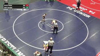 82 lbs Round Of 16 - Jayce Frisk, Franklin Regional vs Joey Myers, Portage